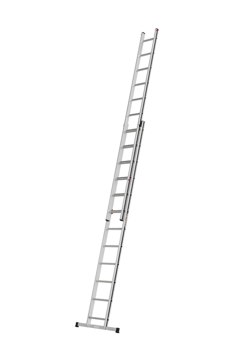 Hymer Aluminium Double Section Extension Ladder - 2 x 12