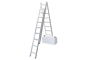 Hymer EN131 Aluminium Combination Ladders - a combination ladder