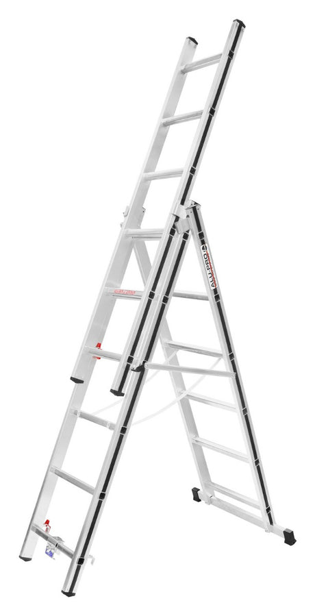 Hymer 3 way combination ladder - 3 x 6