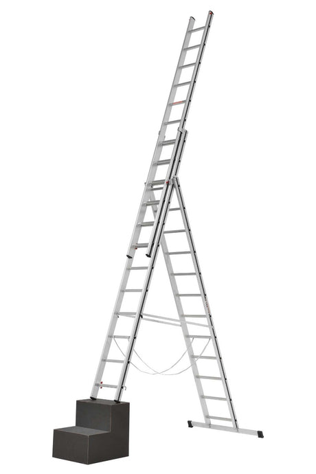 Hymer EN131 Aluminium Combination Ladder - 3 x 12 Rungs