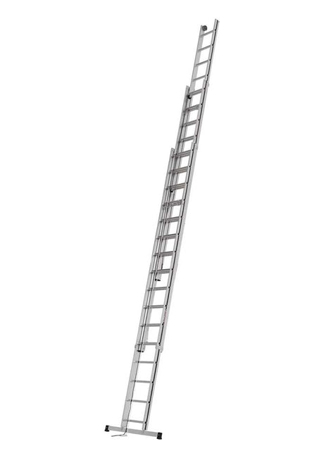 Hymer 3 Section Rope Operated Extension Ladder - 3 x 16