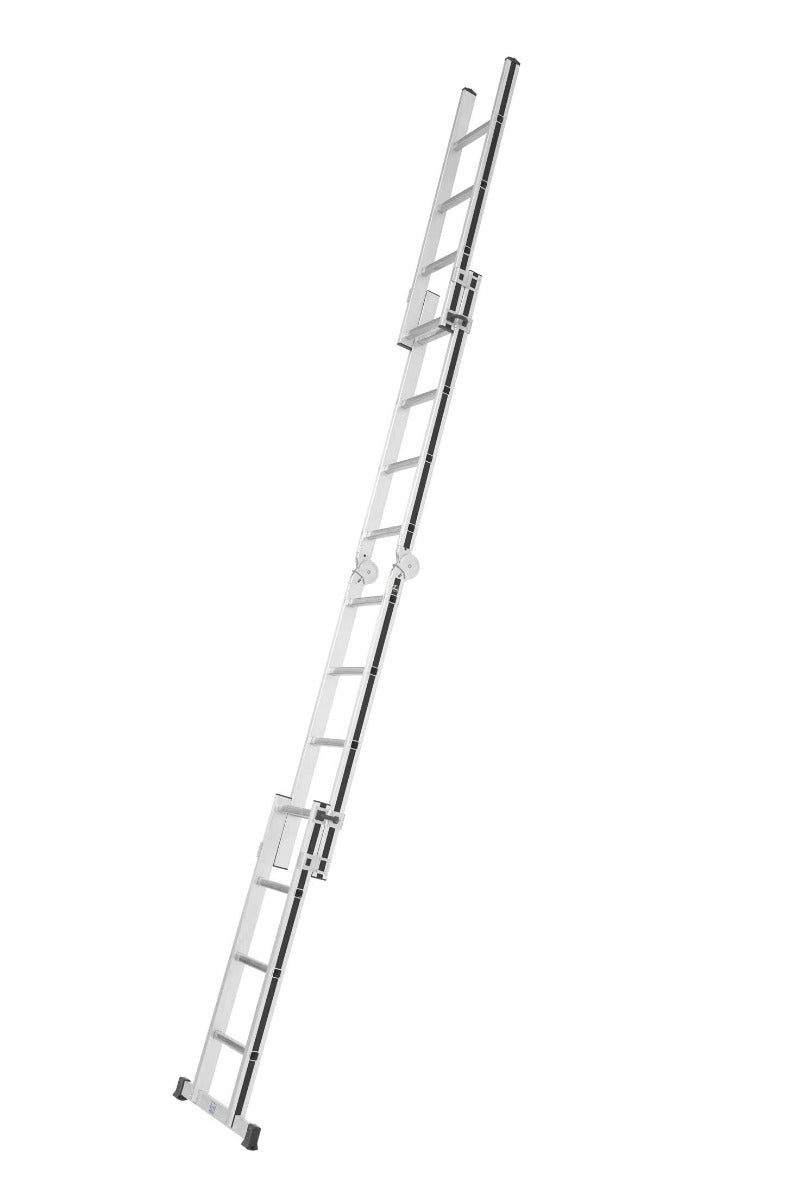 Hymer Aluminium Compact Combination Ladder - 4 x 4 - Extension Ladder