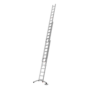 Hymer Aluminium Combination Ladder With Adjustable Stabiliser - 3 x 12