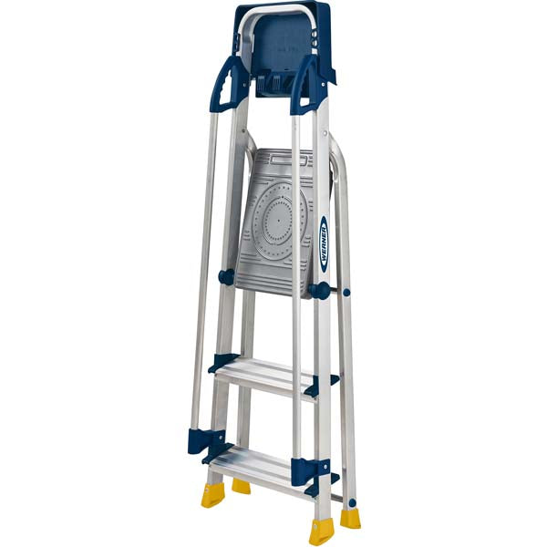 3 Tread Werner 705 Workstation Ladder Closed