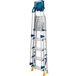 5 Tread Werner 705 Workstation Ladder Closed