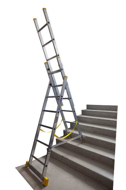 Werner-X4-Combination-Ladder-On-Stairs