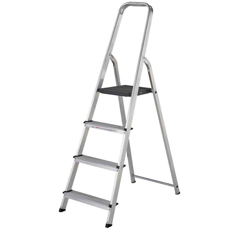 Werner High Handrail Platform Step Ladder - 4 Tread