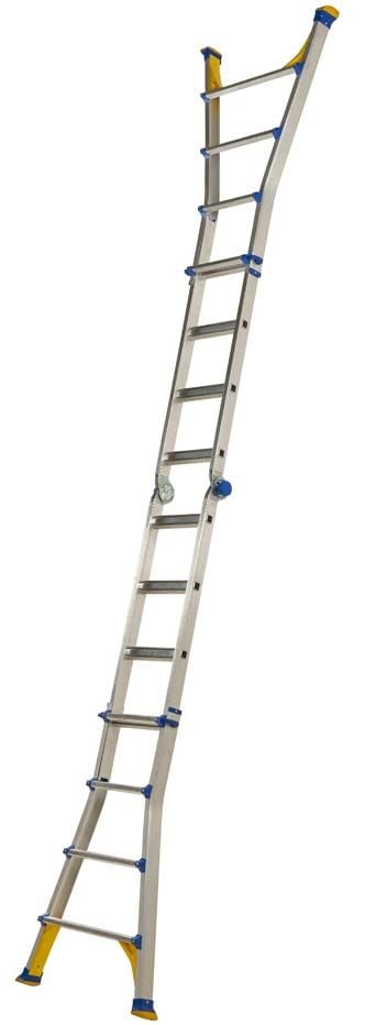Werner 4 Way Telescopic Combination Ladders Fully Extended