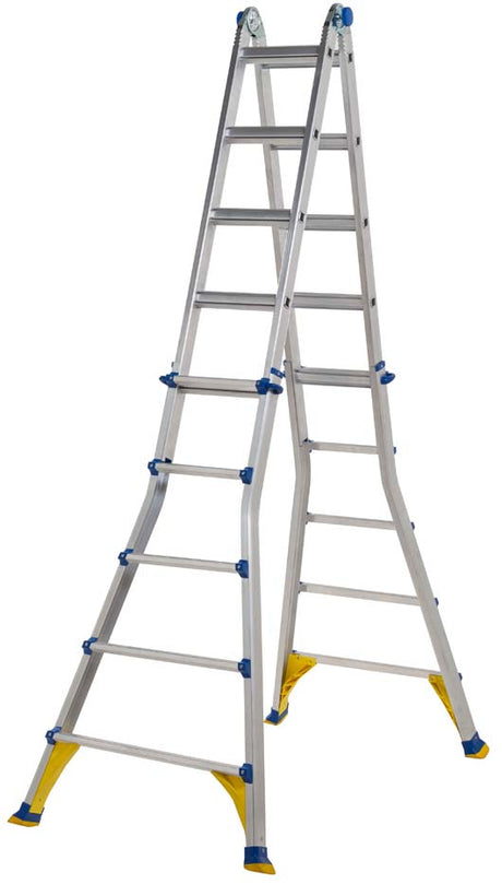 Werner Telescopic Multi-Purpose Combination Ladder - 4 x 5