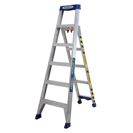 Werner Leansafe X3 Aluminium Combination Ladder - Step Ladder