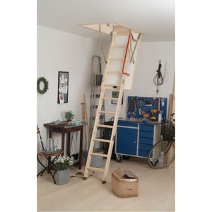 Hideaway Loft Ladder in house