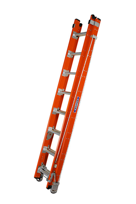 Werner Heavy Duty Fibreglass Extension Ladder - 2 x 10 Rungs