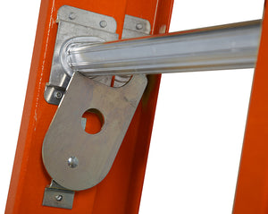 Werner Heavy Duty Fibreglass Extension Ladder - 2 x 8 Rungs