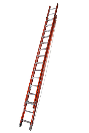 Werner Heavy Duty Fibreglass Extension Ladder - 2 x 15 Rungs
