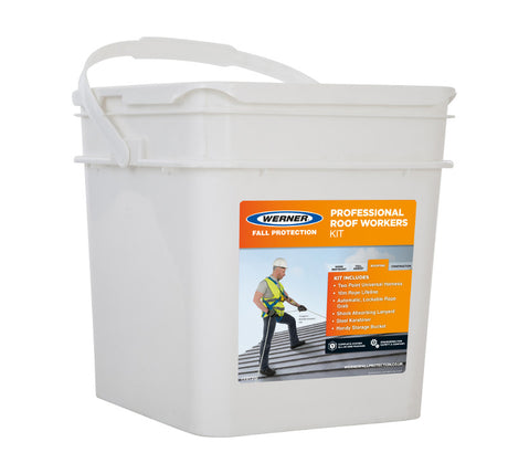 Professional Roof Workers Safety Fall Arrest Kit Storage Bucket