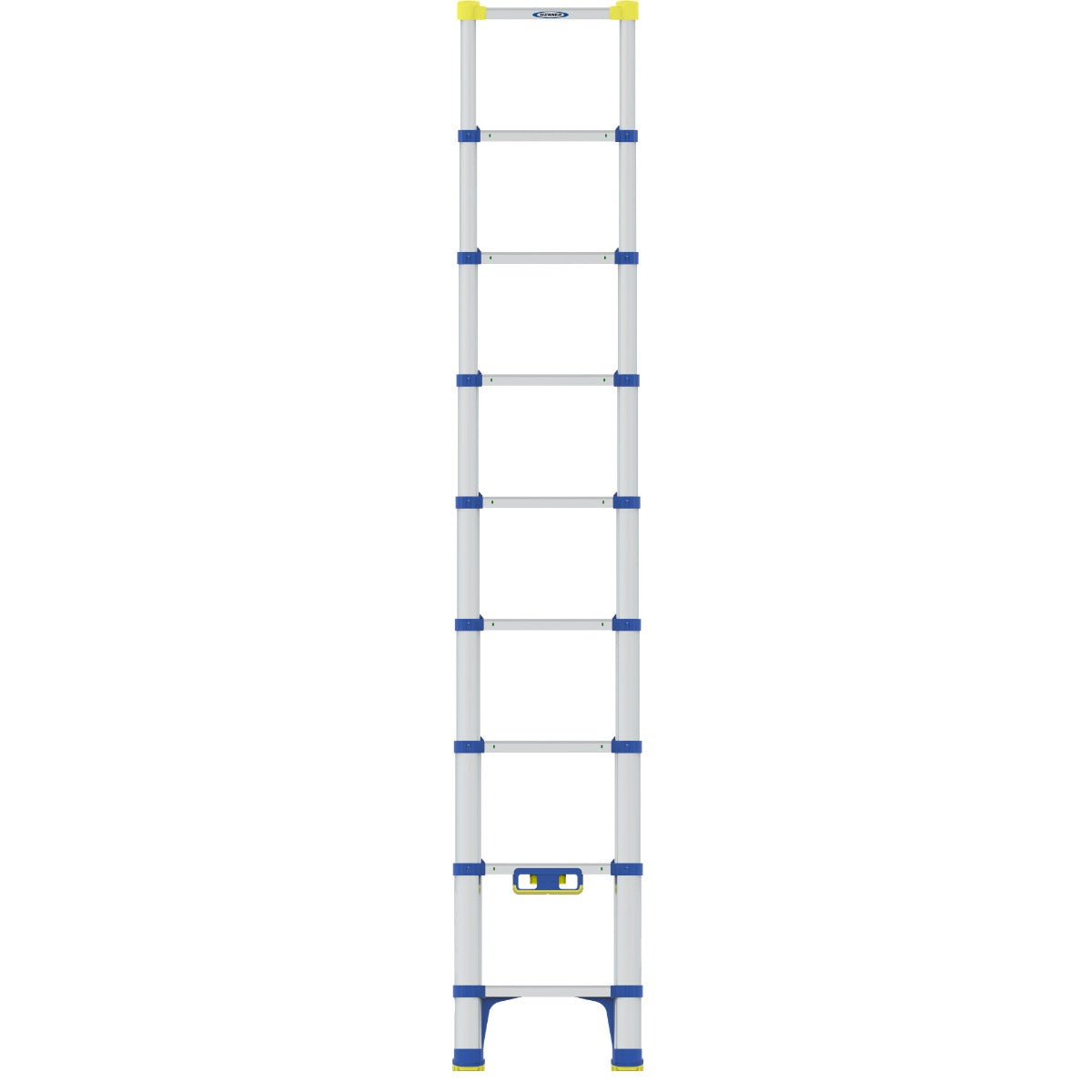 Werner Soft Close Telescopic Ladder - 2.6 m - Open