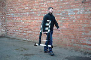 Werner Telescopic Ladder - 3.2 m - Closed & Carried