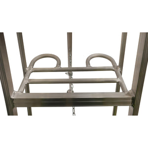 Werner Adjustable Tripod Ladder With Ground Spike - 9 Tread