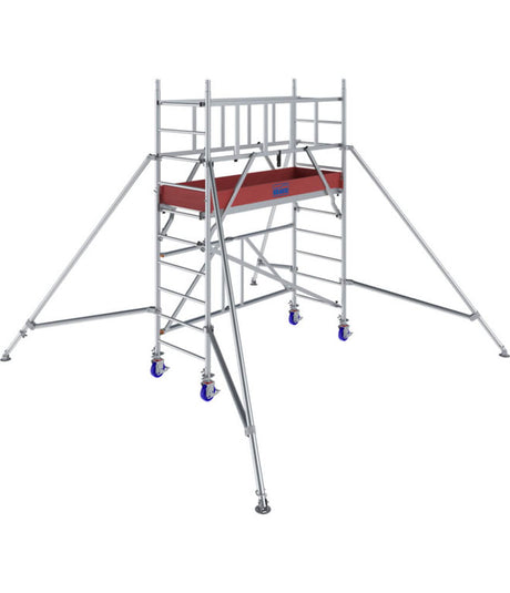 Krause Protec XS Folding AGR Mobile Scaffold Tower - 1.7 m