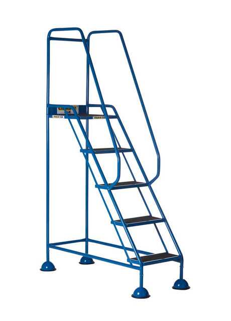 Climb It Mobile Step Blue With Anti Slip Tread - 5 Step