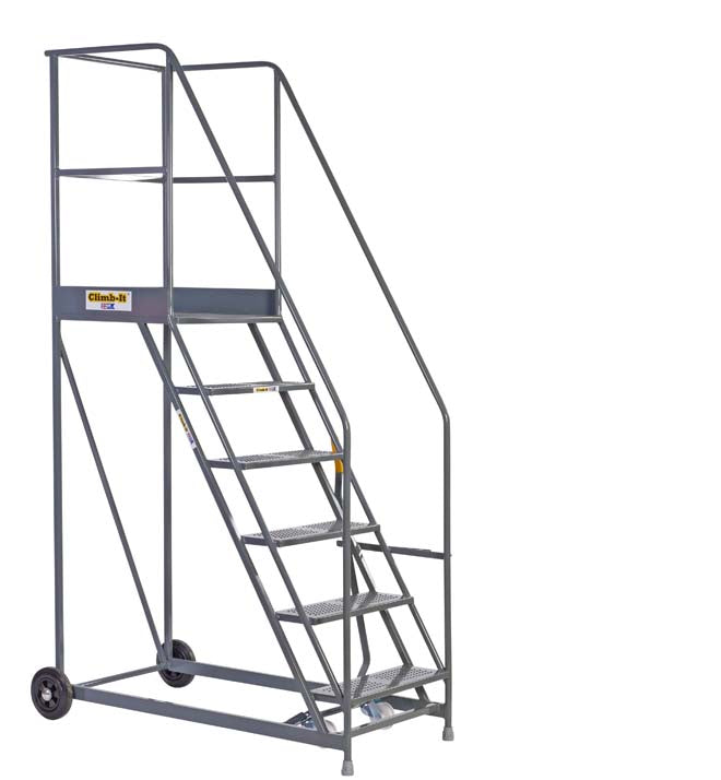 5 Tread Climb-It Warehouse Mobile Safety Steps | AHWS05 – Ladderstore UK