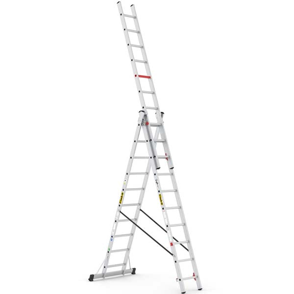 Climb It 3 Way Combination Ladder 3 x 10 Rung