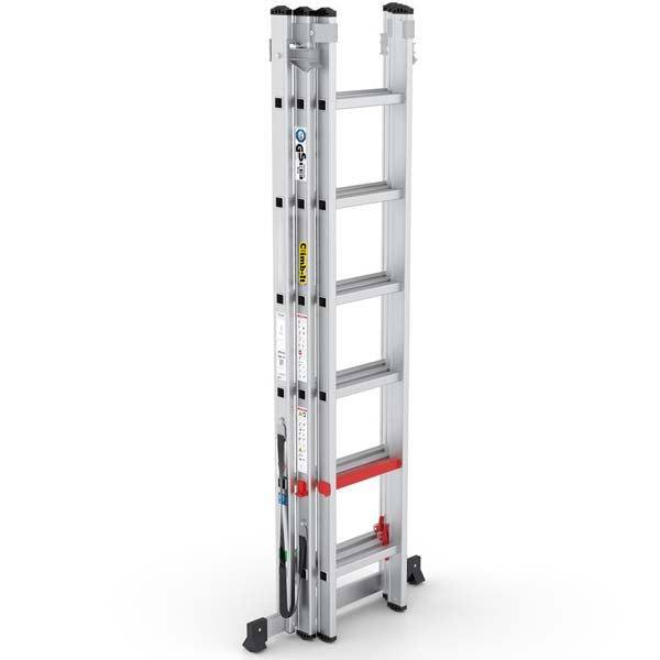 Climb It 3 Way Combination Ladder 3 x 6 Rung Closed