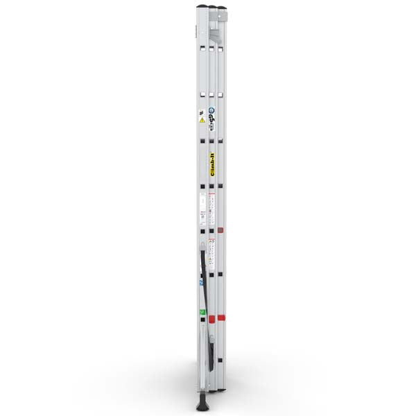 Climb It 3 Way Combination Ladder 3 x 8 Rung Closed Side View