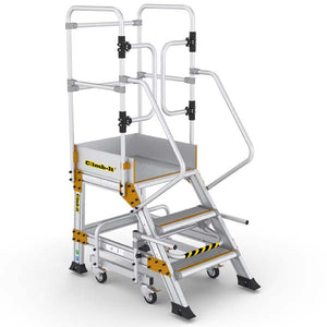 3 Tread Climb It Mobile Safety Step WIth Locking System