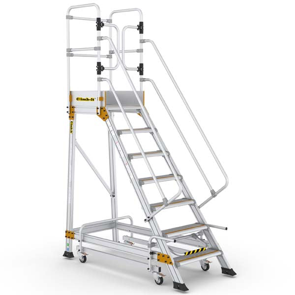 7 Tread Climb It Mobile Safety Step WIth Locking System