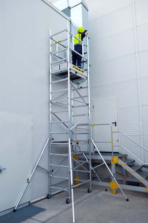 Climb-It Uni Pro Mobile Mini Scaffold Tower - 3.6m