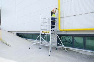 Climb-It Uni Pro Mobile Mini Scaffold Tower - 2.4m