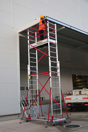 Climb-It Extenda Tower In Use