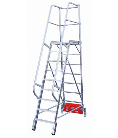 Krause Variocompact Platform Warehouse Ladder
