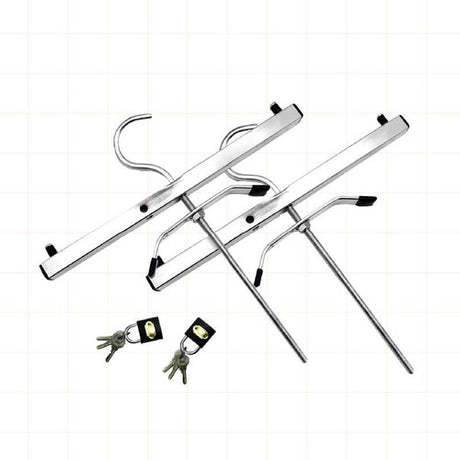 LFI Roof Rack Clamps With Padlocks