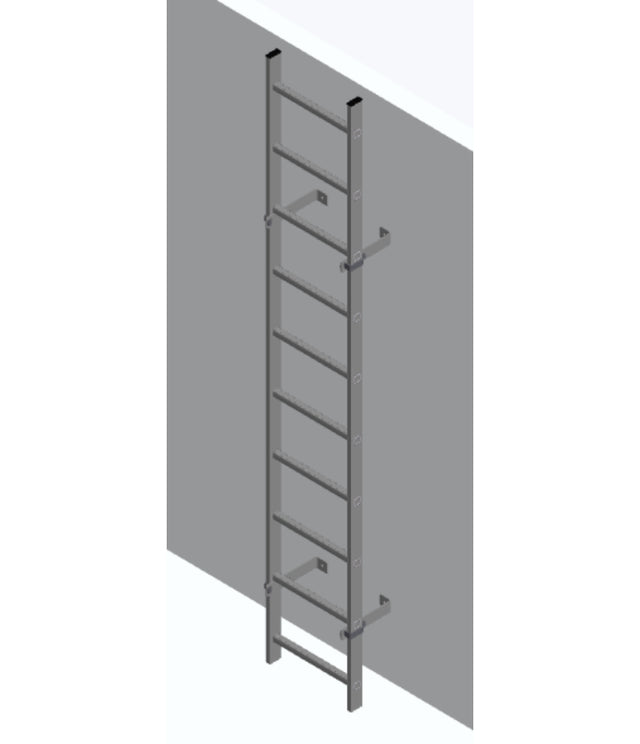 Krause Steel Vertical Ladder Only