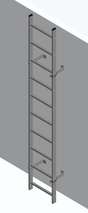 Hymer Fixed Vertical Ladders With Optional Walkthrough - Up to 1.96 m