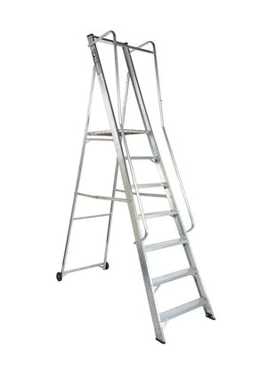 Lyte Magnastep Wide Step Ladder 7 Tread