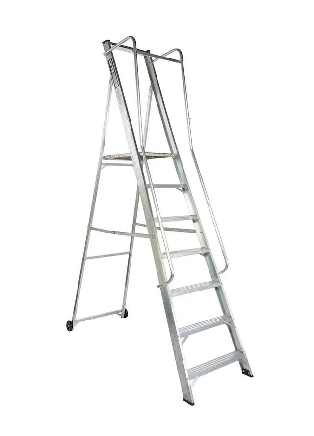 Lyte Magnastep Wide Step Ladder 7 Tread