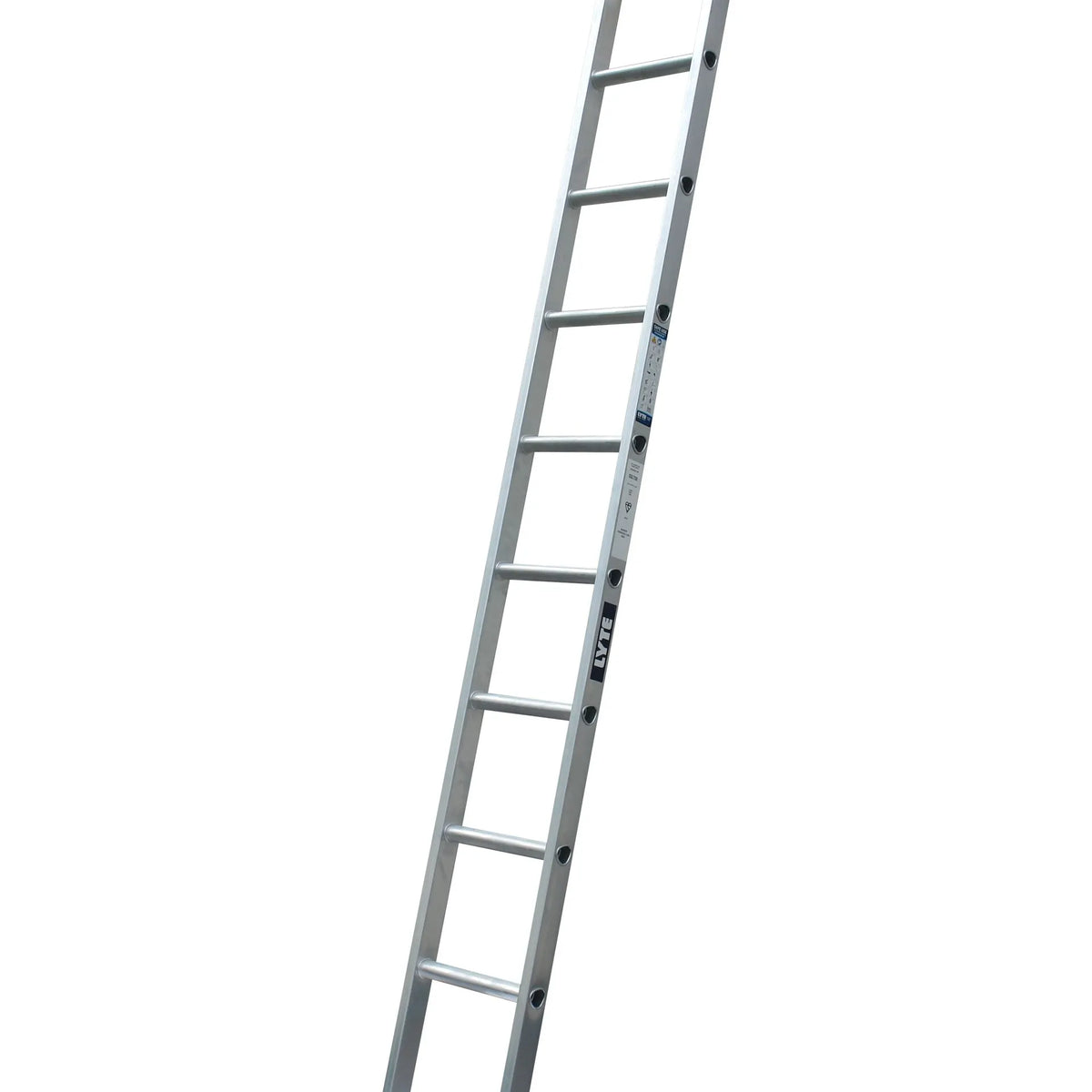 10 Rungs 10 Rung Lyte NELT Single Section Trade D Rung Ladder | NELT120 ...
