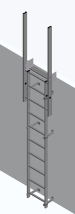 Hymer Vertical Ladder With Walkthrough