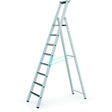 Zarges Z600 Flanged R13 Anodised Stepladder - 8 Tread