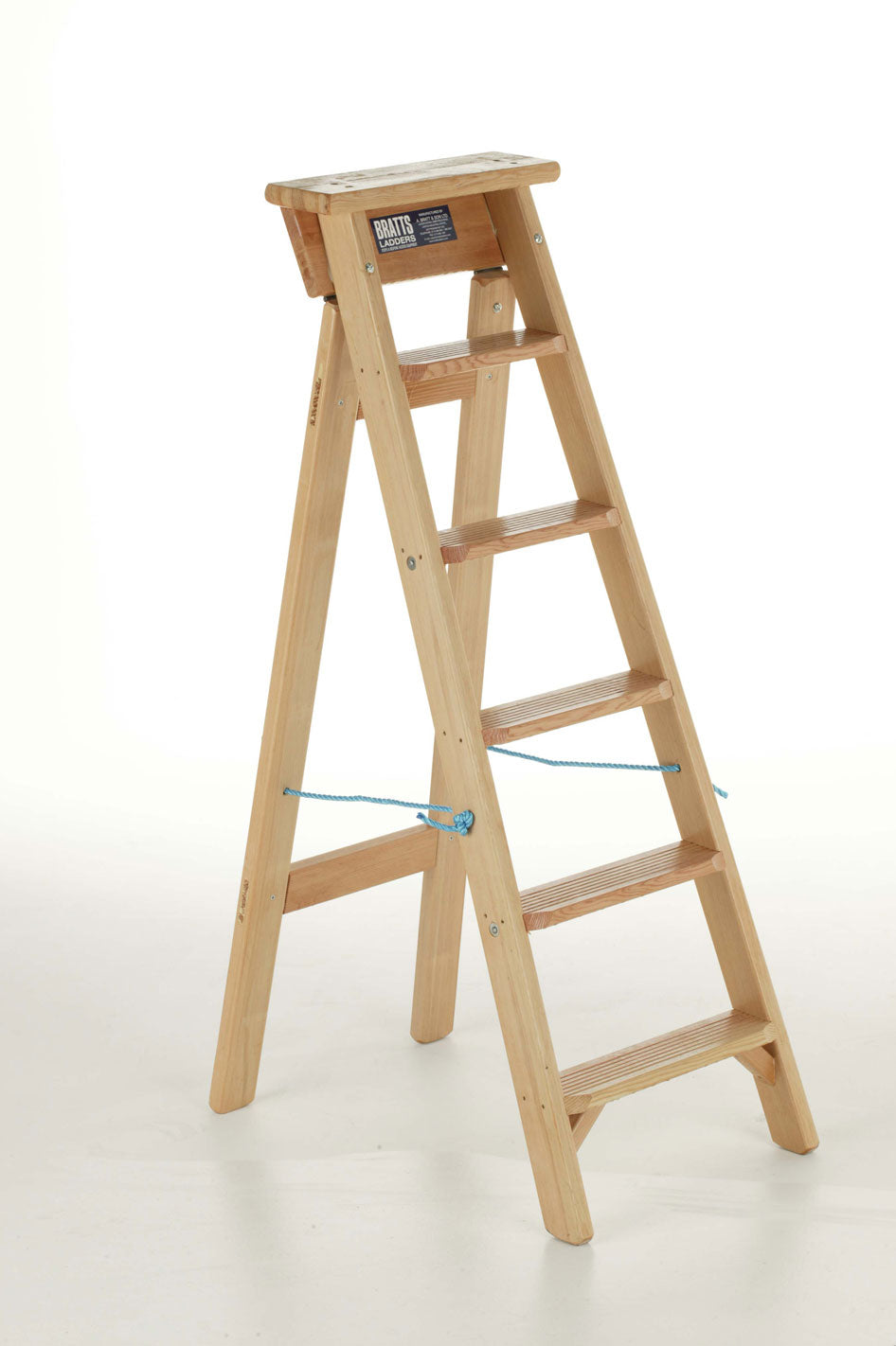 Bratts Timber Trade Swingback Step Ladders