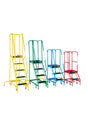BS Approved Narrow Aisle Spring Loaded Warehouse Step