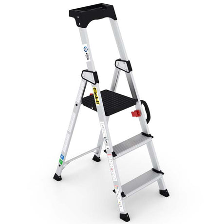 Climb It Professional Stepladder - 3 Tread