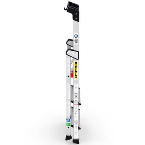 Climb It Professional Stepladder - 3 Tread Closed