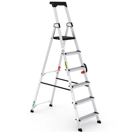 Climb It Professional Stepladder - 6 Tread