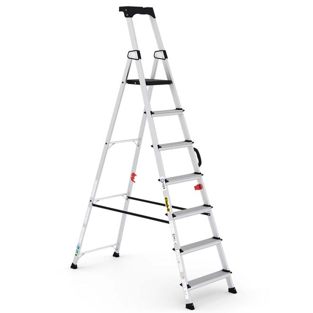 Climb It Professional Stepladder - 7 Tread