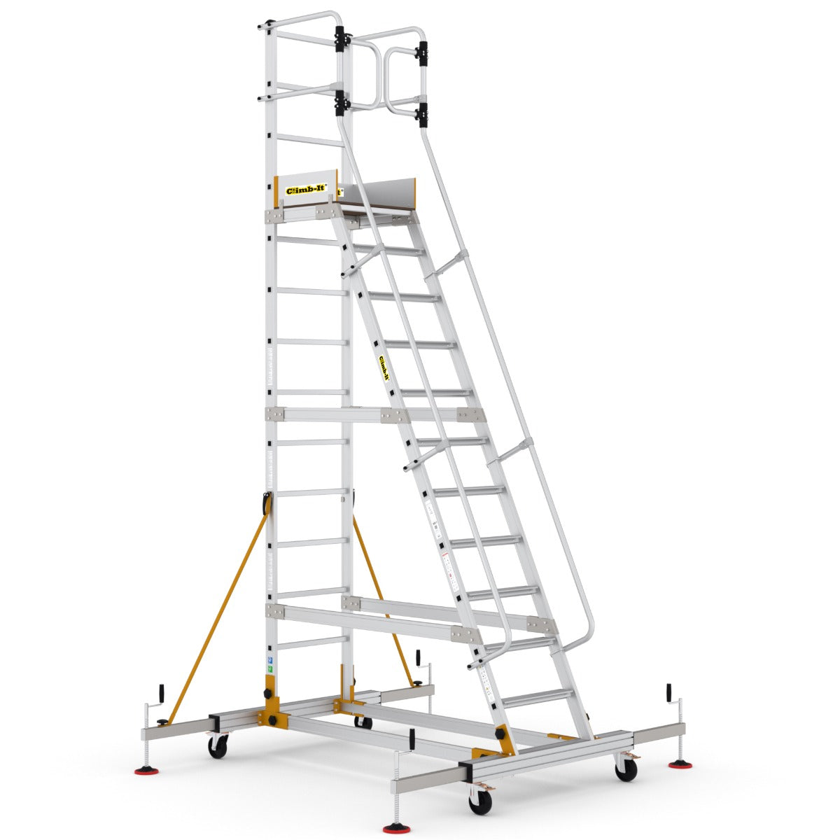 Climb It Mobile Safety Step WIth Safety Gate - 3.0 m