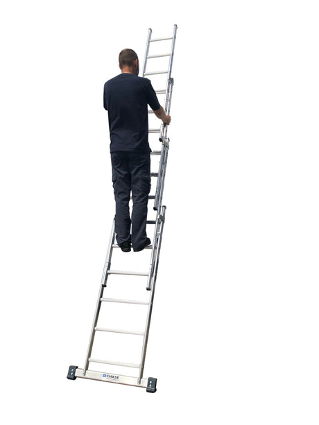 Chase XL 4 Section Extension Ladder - 3.8m In Use
